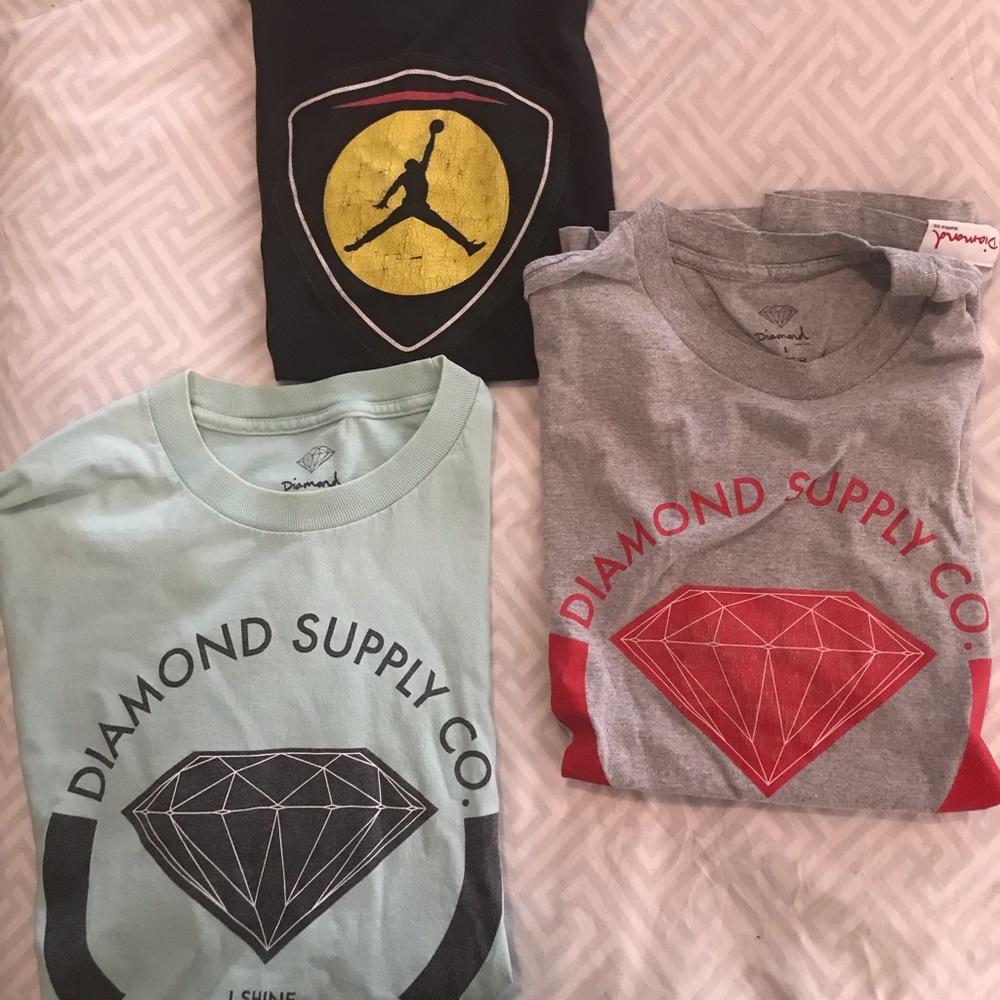 Bundle - Men’s Diamond and Jordan t-shirts
